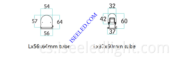 LED Linear Tube Size